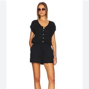 Michael Stars Regina Romper Gauze